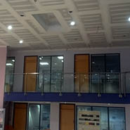 Suspended ceiling installed at a showroom Garage in Cork