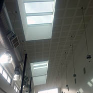 Gyproc Casoline MF suspended ceiling with an acoustic plasterboard finish